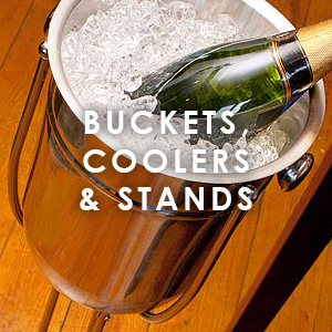 Buckets Coolers & Stands